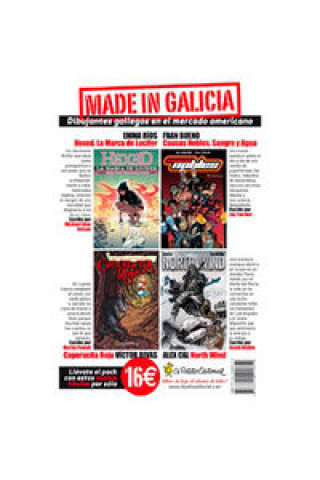 Pack Made in Galicia: dibujantes gallegos en el mercado americano