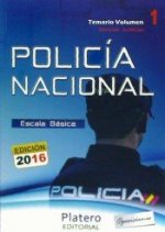 Policía Nacional Escala Básica. Temario Vol. I. Ciencias Jurídicas