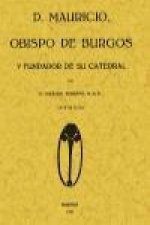 D. Mauricio obispo de Burgos y fundador de su Catedral