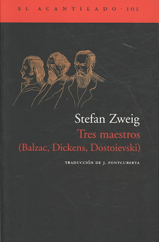Tres maestros : Balzac, Dickens, Dostoievski