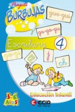 Proyecto Burbujas, escritura 4, Educación Infantil