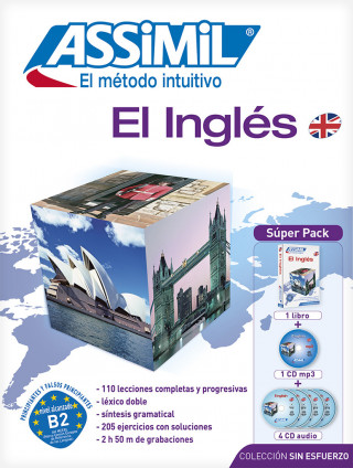 El Inglés Super Pack. Lehrbuch mit 4 Audio-CDs und 1 MP3-CD