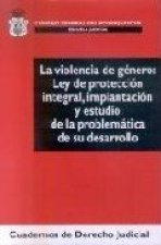 La violencia de género : Ley de protección integral, implantación y estudio de la problemática de su desarrollo