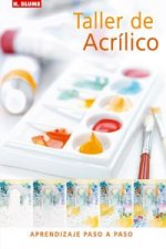 Taller de acrílico : aprendizaje paso a paso