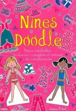 Nines Doodle : ninos retallables : acoloreise i completa el vestuari i els complements
