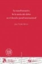 Transformación de la teoría del delito en el derecho penal internacional