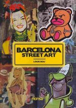 Barcelona graffiti street full of arts