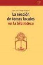 La sección de temas locales en la biblioteca