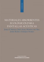 Materiales absorbentes ecológicos para pantallas acústicas