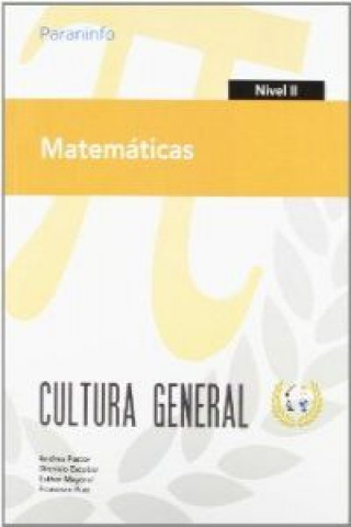 MatemáticasII : cultura general