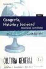 Geografía, historia y sociedad : resúmenes y actividades : cuaderno de trabajo nivel II