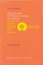 Índice de las notas de D. Diego Clemencín en su edición de 