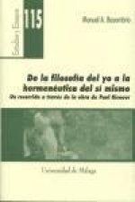 De la filosofía del yo a la hermenéutica del sí mismo : un recorrido a través de la obra de Paul Ricoeur