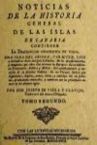 Noticias de la historia general de las Islas Canarias Tomo II