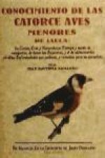 Conocimiento de las catorce aves menores de jaula