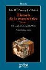 Historia de la matemática I: De la Antigüedad a la Baja Edad Media