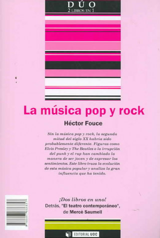 La música pop-rock ; El teatro contemporáneo