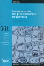 La suspensión del procedimiento de apremio