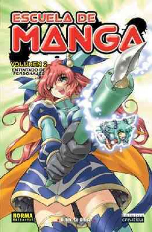 Escuela de manga 2, Entintado de personajes
