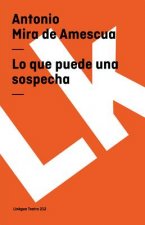 Lo que puede una sospecha