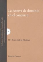 La reserva de dominio en el concurso