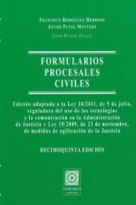 Formularios procesales civiles