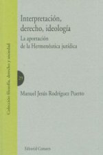 Interpretación, derecho, ideología : la aportación de la hermenéutica jurídica
