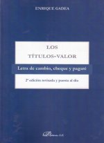 Los títulos-valor : letra de cambio, cheque y pagaré