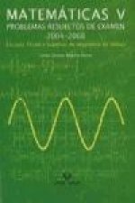 Matemáticas V : problemas resueltos de examen 2004-2008
