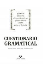 Cuestionario gramatical : género, número, determinativos, pronombre, verbo, concordancia