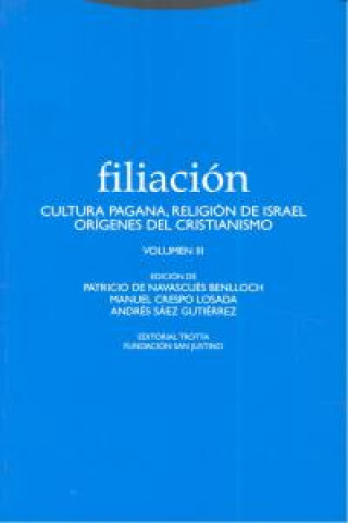 Filiación III : cultura pagana, religión de Israel, orígenes del cristianismo