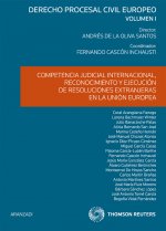 Competencia judicial internacional, reconocimiento y ejecución de resoluciones extranjeras en la Unión Europea