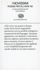 I novissimi. Poesie per gli anni Sessanta