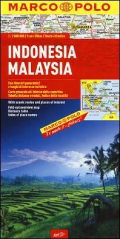 Indonesia, Malaysia 1:2.000.000
