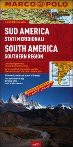 Sud America (stati meridionali) 1:4.000.000