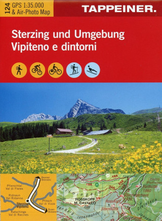 Wanderkarte Sterzing und Umgebung 1 : 35.000