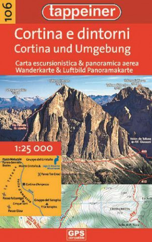 Wanderkarte Cortina und Umgebung 1 : 35.000