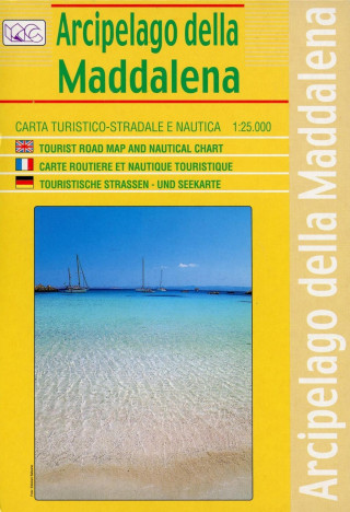 Touristische Straßen- und Wanderkarte 01 Maddalena 1 : 25 000