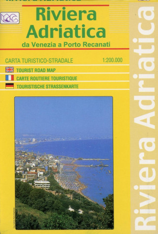 Riviera adriatica da Venezia a Porto Recanati 1 : 200.000