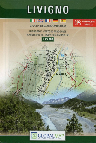 Livigno Carta Escursionistica 1 : 25 000