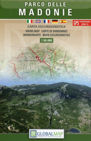 Parco delle Madonie 1 : 50 000 Carta Escursionistica