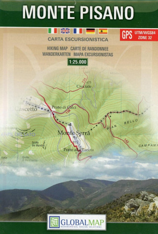 Monte Pisano 1 : 25 000