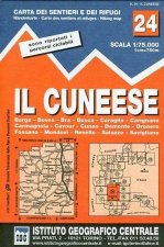 IGC Italien 1 : 75 000 Wanderkarte 24 Il Cuneese