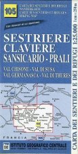 IGC Italien 1 : 25 000 Wanderkarte 107 Monte Bianco