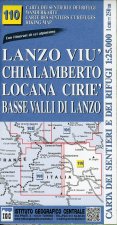 IGC Italien 1 : 25 000 Wanderkarte 110 Chialamberto