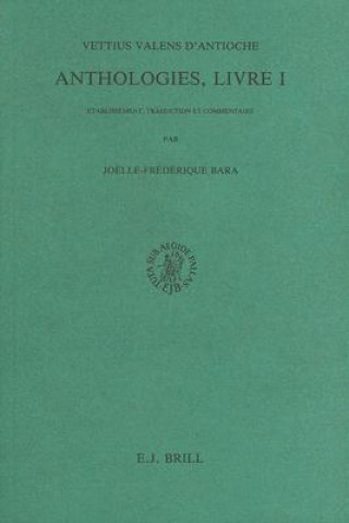 Anthologies, Livre I