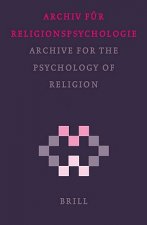 Archiv Fur Religionspsychologie/Archive for the Psychology of Religion