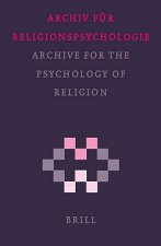 Archiv Fur Religionspsychologie/Archive for the Psychology of Religion