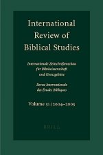 International Review of Biblical Studies, Volume 51 (2004-2005)