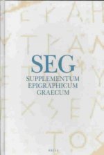 Supplementum Epigraphicum Graecum, Volume XXXIV (1984)